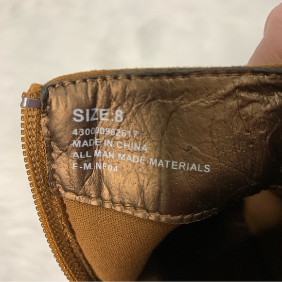 Faux Suede Ankle Boots with Zipper - Picture 5 of 7